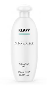 KLAPP Очищающий гель / CLEAN&ACTIVE Cleansing Gel 250 мл