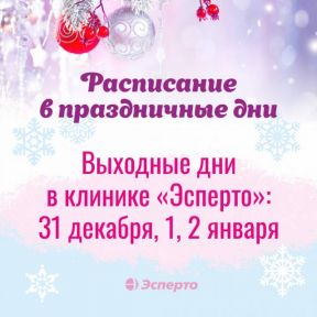 Расписание в праздничные дни
