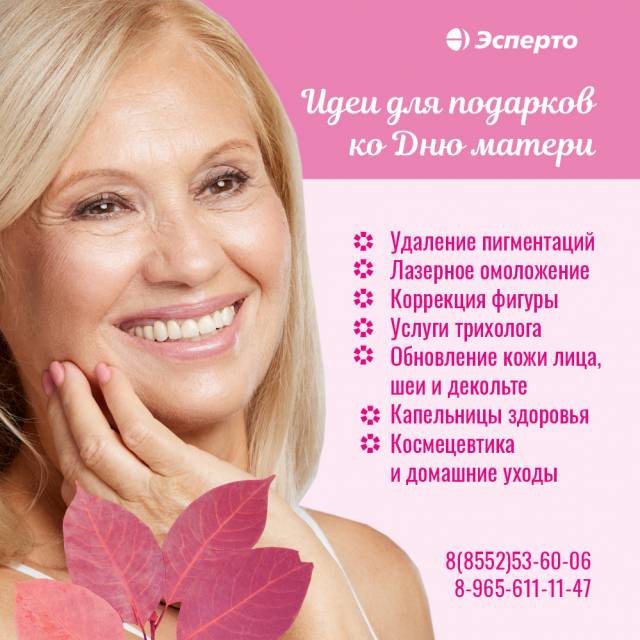 Идеи для подарков ко Дню матери!